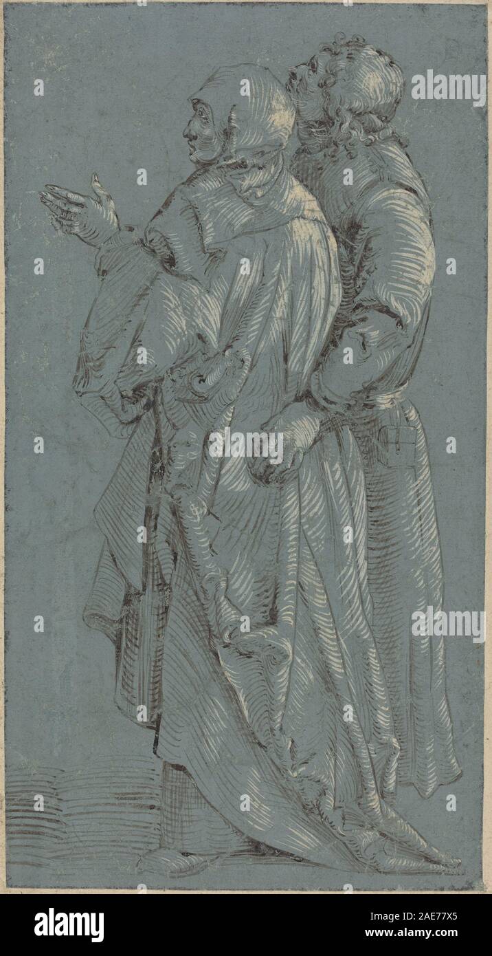La Vierge et Saint John ; années 1600 Hans Baldung Grien date après, la Vierge et Saint John, c 1600 Banque D'Images La Vierge et Saint John ; années 1600 Hans Baldung Grien date après, la Vierge et Saint John, c 1600 Banque D'Images