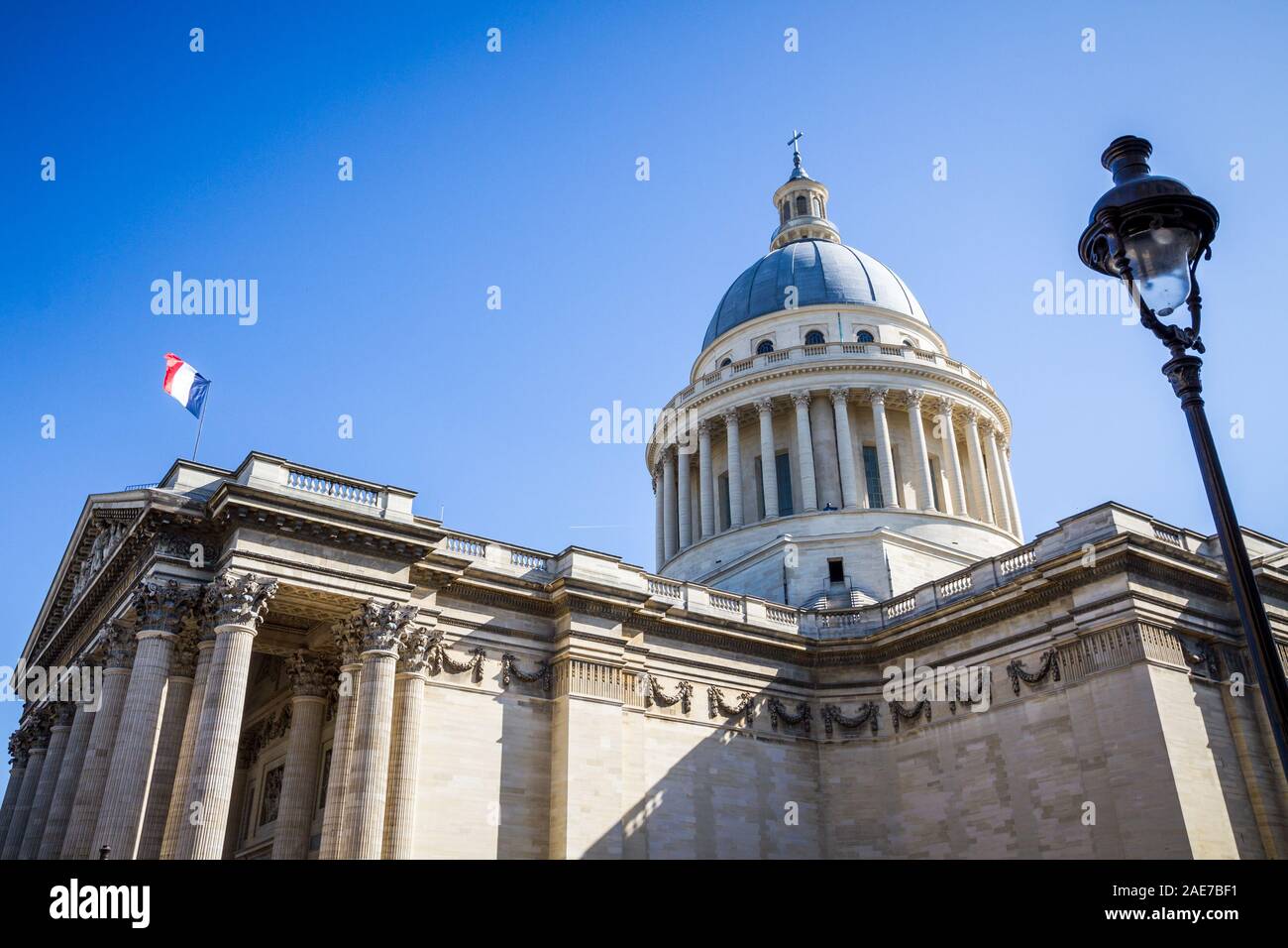 Le Panthéon, monument célèbre à Paris, France Banque D'Images