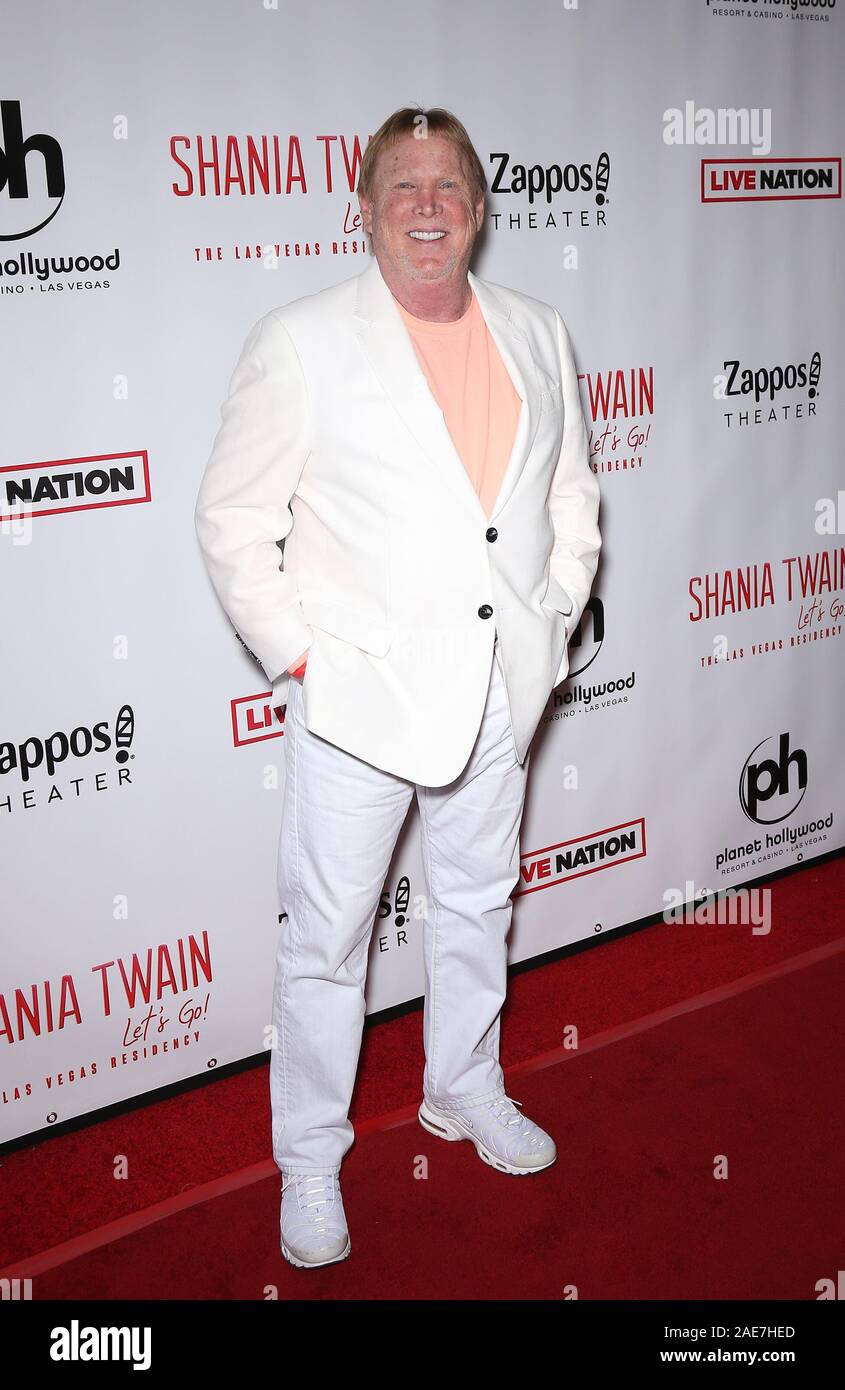 06 Décembre 2019 - Las Vegas, NV - Mark Davis. Tapis rouge pour la grande ouverture de Shania Twain "Let's Go !" La Résidence à Las Vegas Planet Hollywood Resort & Casino . Crédit photo : MJT/AdMedia /MediaPunch Banque D'Images