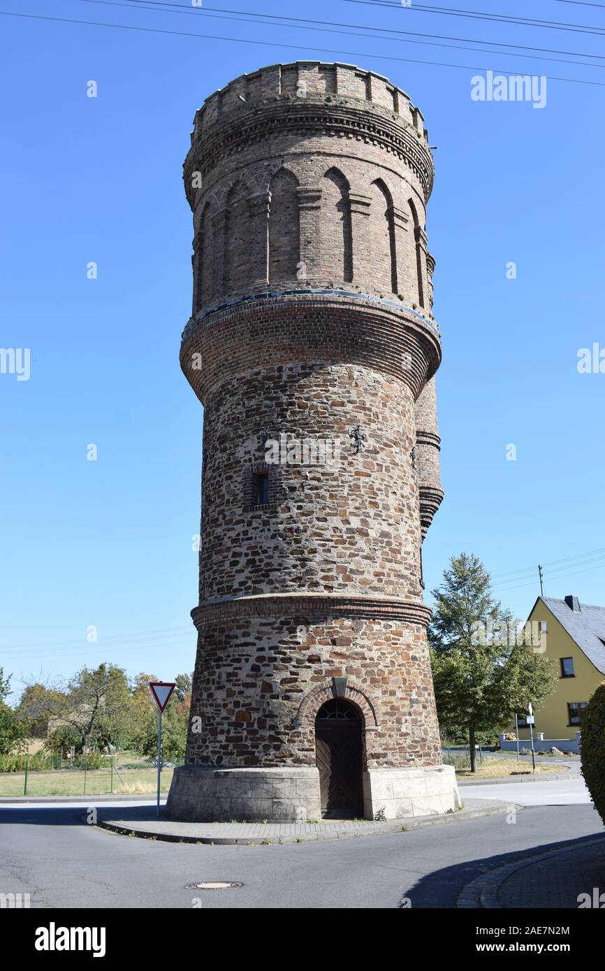 Tour de l'eau Münstermaifeld Banque D'Images