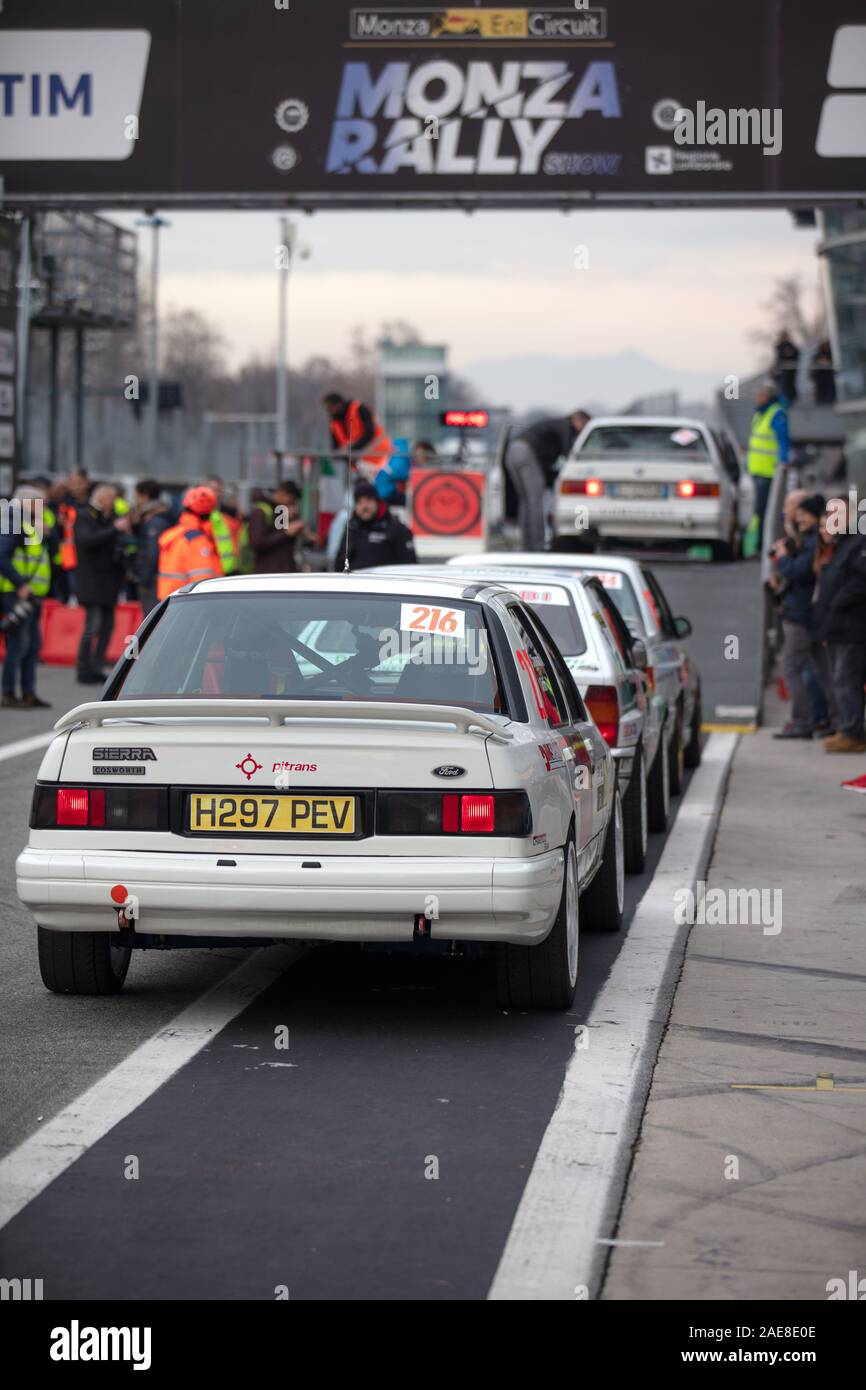 Monza Rally Show 2019, l'Italie, Monza Circuit Eni Banque D'Images