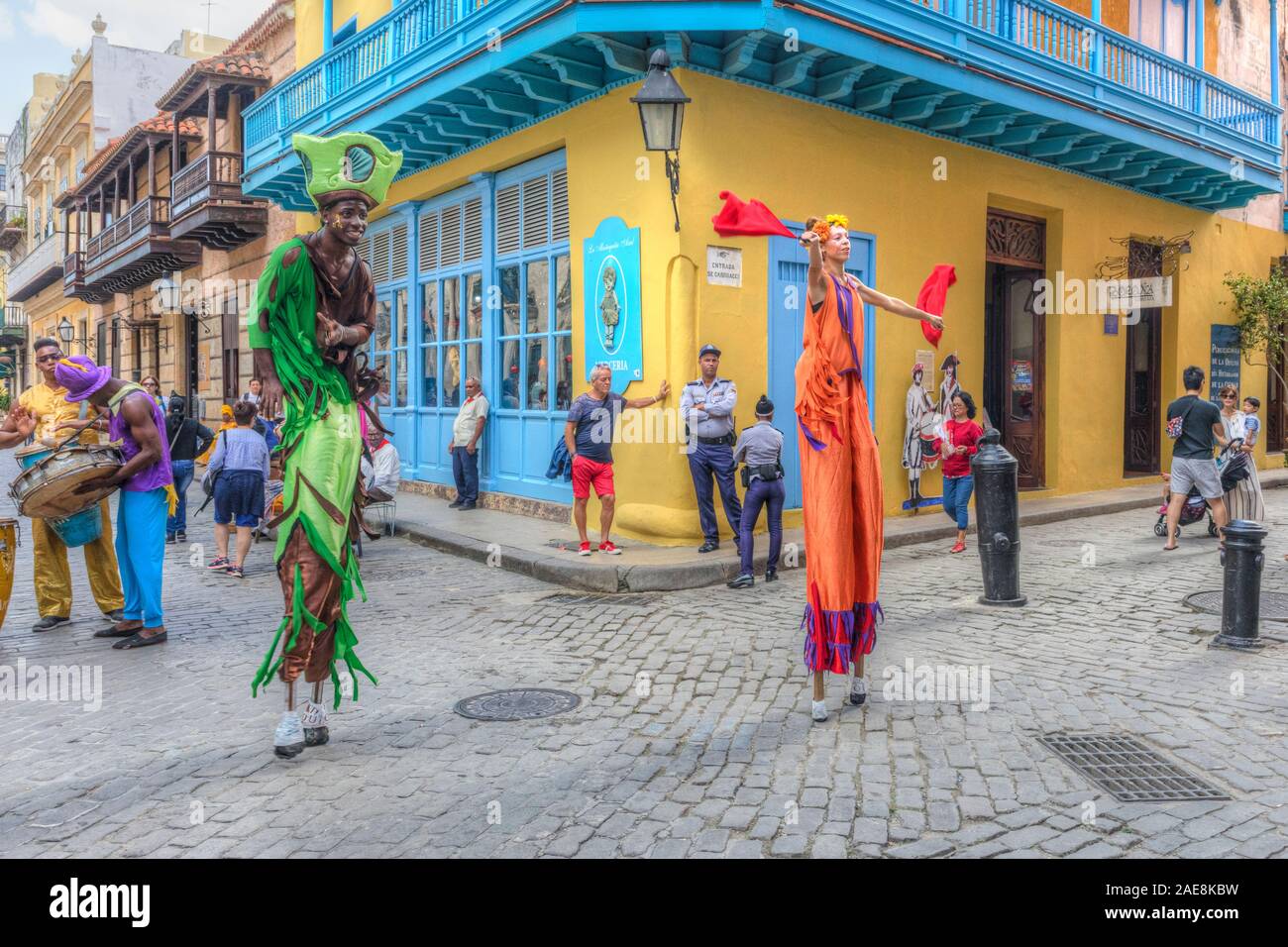 La Vieille Havane, Cuba, Amérique du Nord Banque D'Images