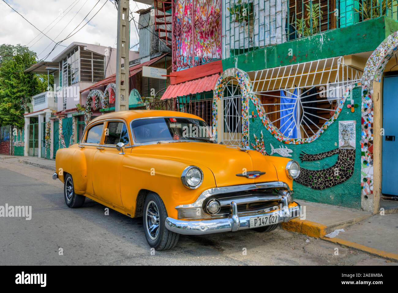 Fusterlandia, La Havane, Cuba, Amérique du Nord Banque D'Images