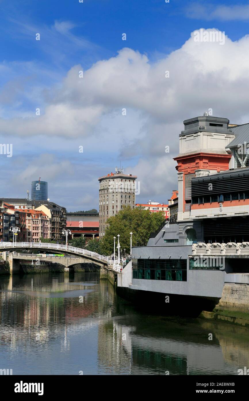 La Ribera (marché), Bilbao, Province de Biscaye, Espagne Banque D'Images