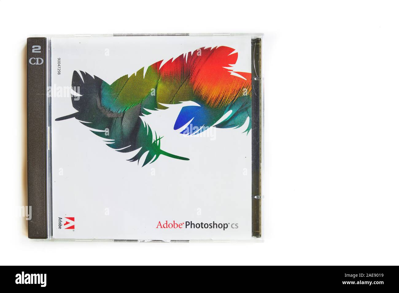 Adobe Photoshop CS Logiciel sur CD. Banque D'Images