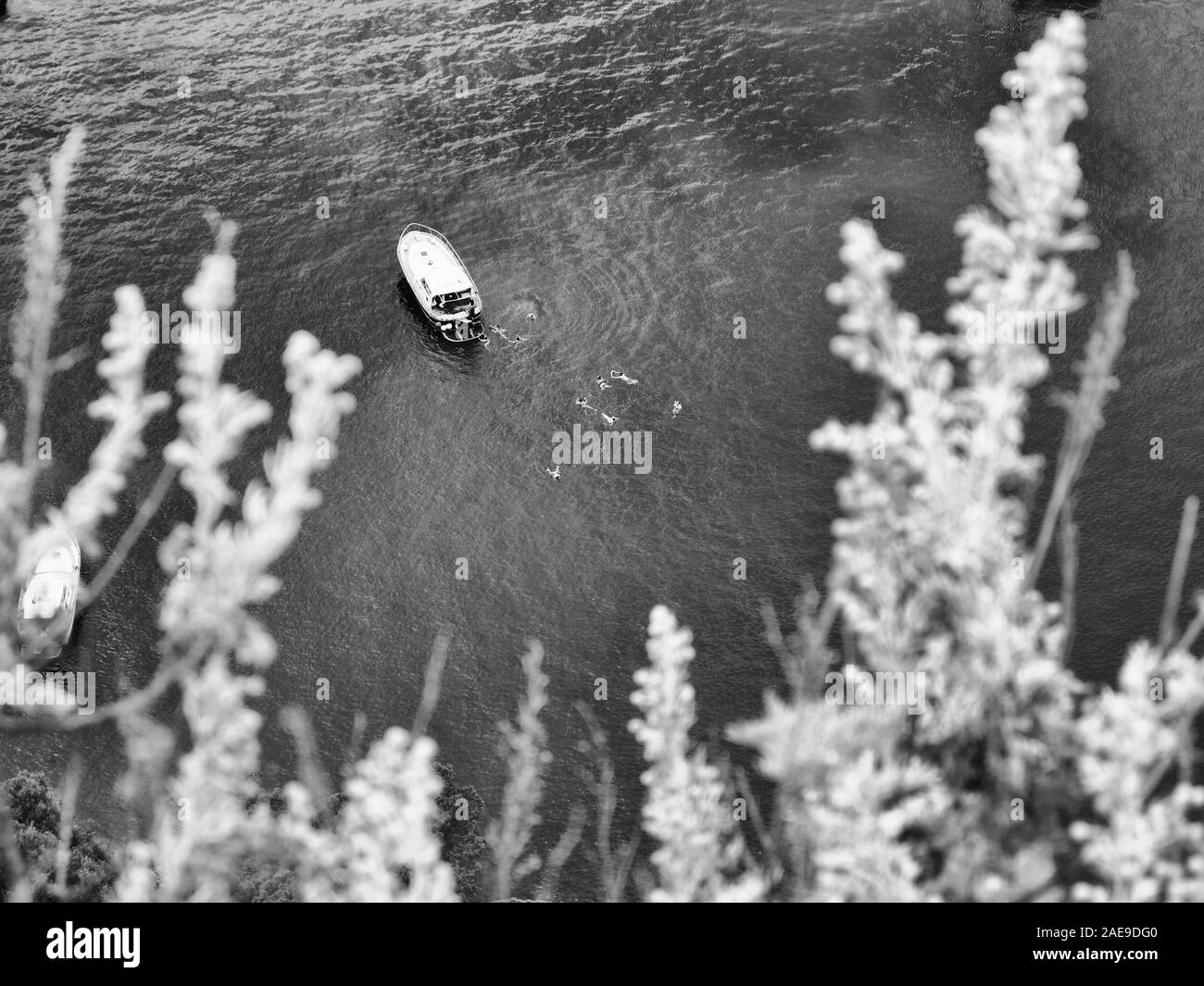 L'île de Capri, Italie Banque D'Images