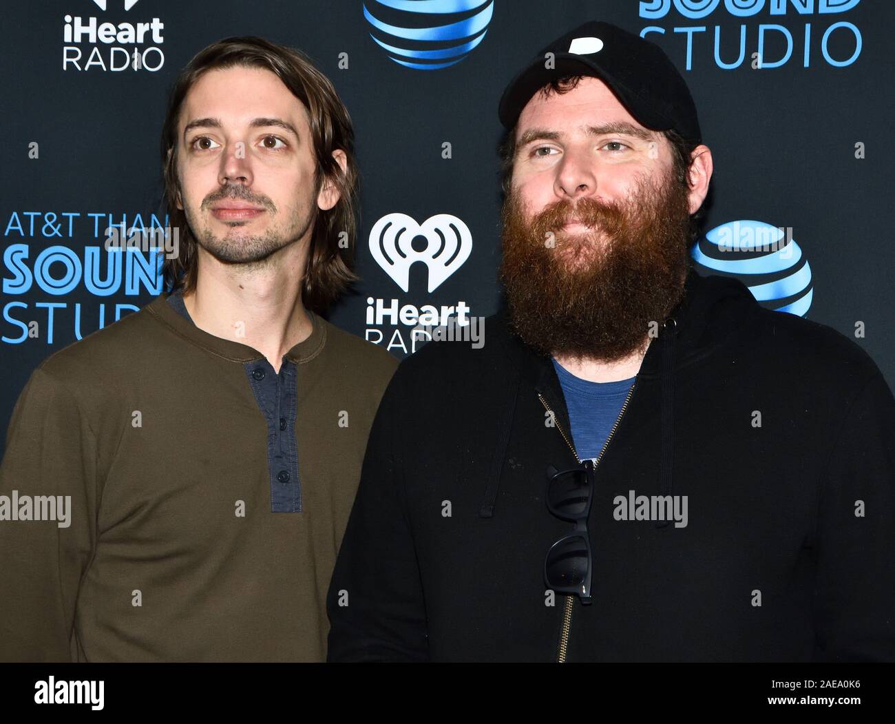 BALA Cynwyd, PA, USA - Le 06 décembre 2019 : groupe de rock indépendant américain Manchester Orchestra Visiter les performances Radio 145,5 millions aujourd'hui le théâtre. Banque D'Images