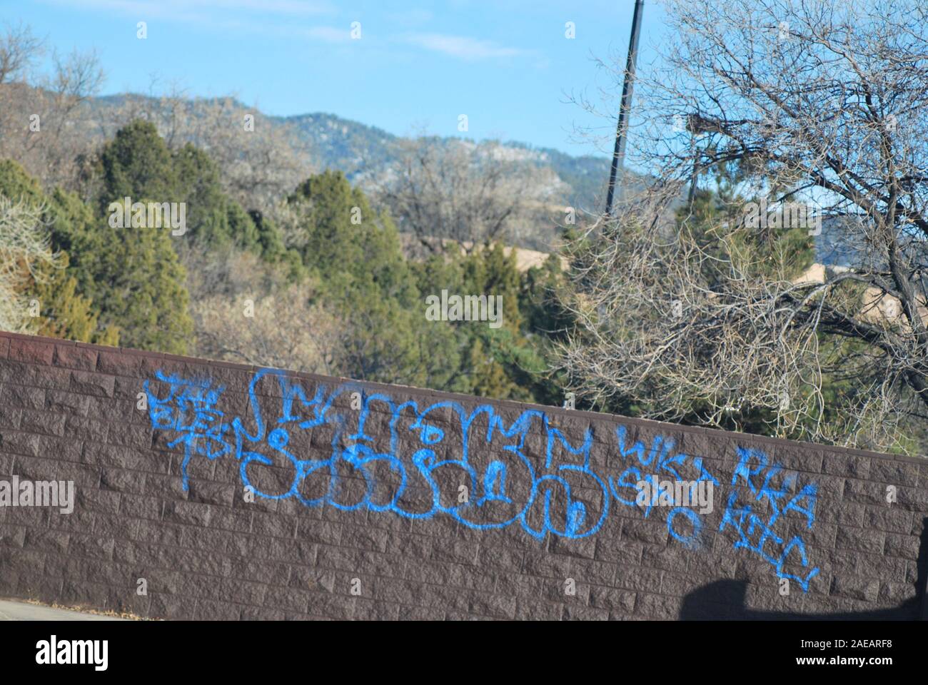 Paysages du Nouveau Mexique Banque D'Images