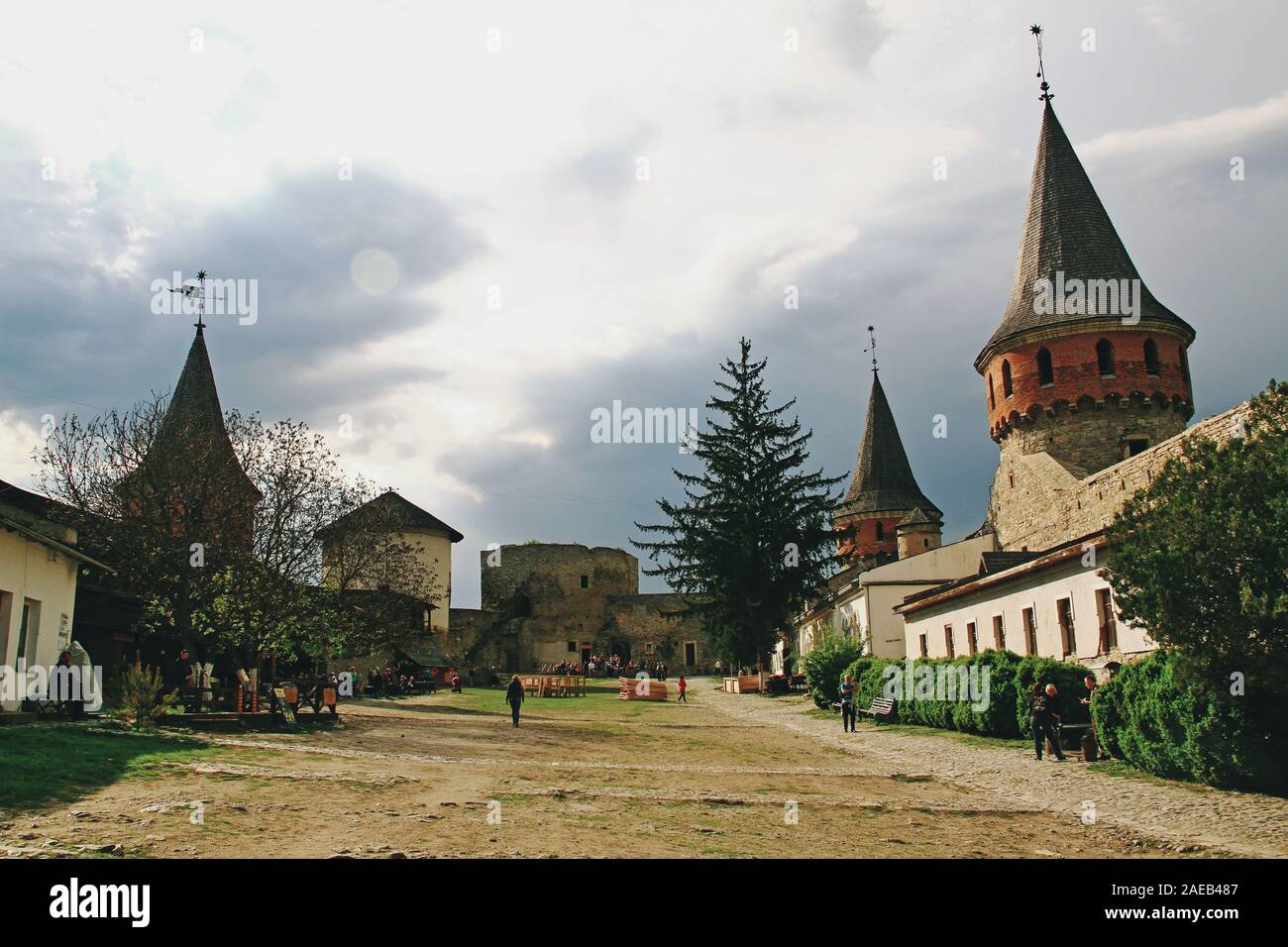 De beaux paysages de l'Ukraine. Vous pouvez l'utiliser comme arrière-plan pour vos collages, d'images d'actualité, de veille pour un ordinateur ou un autre gadget. La nature, tr Banque D'Images