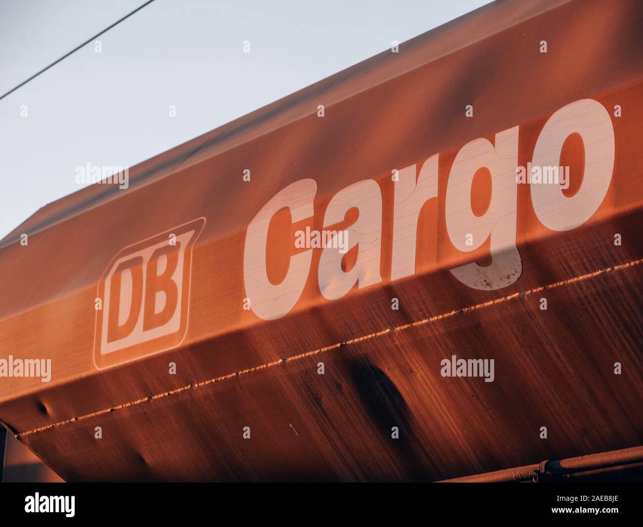 Logo Deutsche Bahn Cargo Banque D'Images