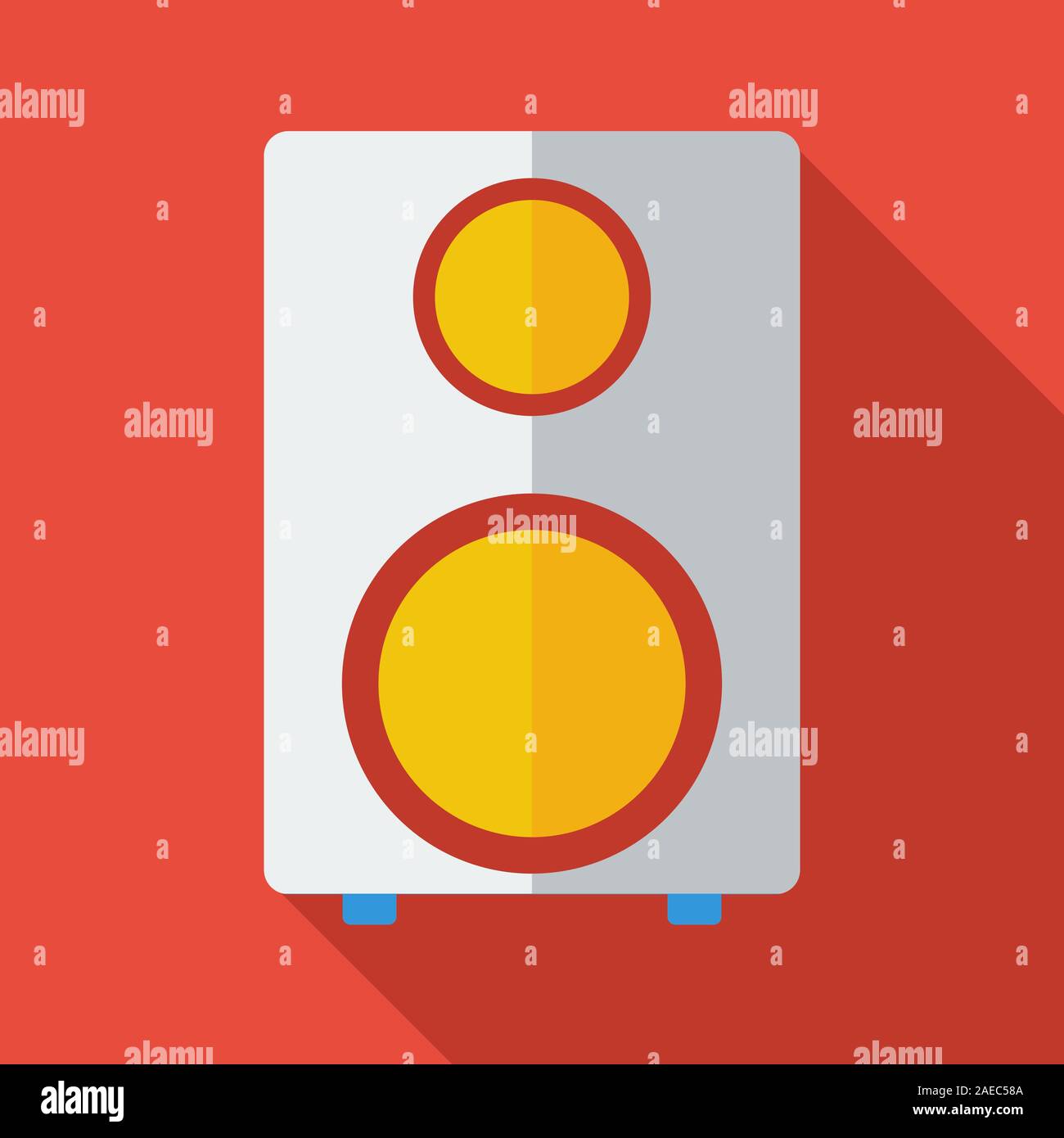 Design plat icône moderne concept le président. Vector illustration. Illustration de Vecteur
