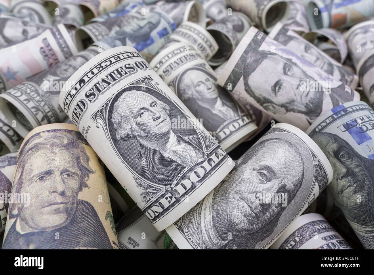 Mur De Billets D'un Dollar Banque d'image et photos Alamy