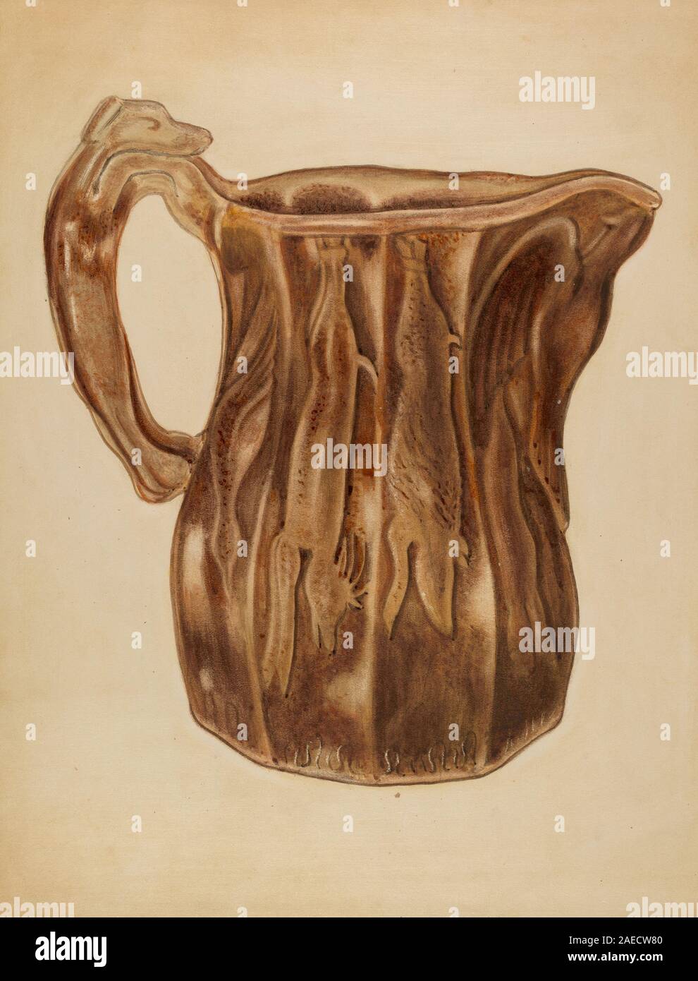 Giacinto Capelli, Pitcher, 1937 ; Pitcher date 1937 Banque D'Images