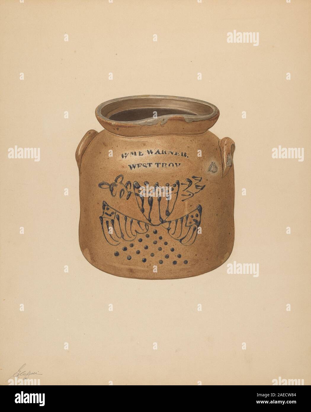 Giacinto Capelli, pot, Pot 1941 ; 1941date Banque D'Images