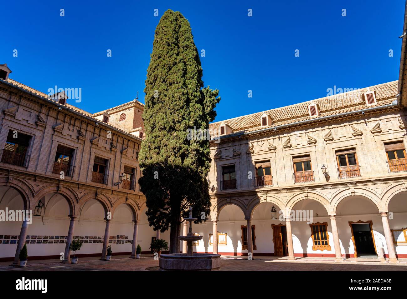 Hôtel de ville d'Antequera. La province de Malaga, Andalousie, Espagne Banque D'Images