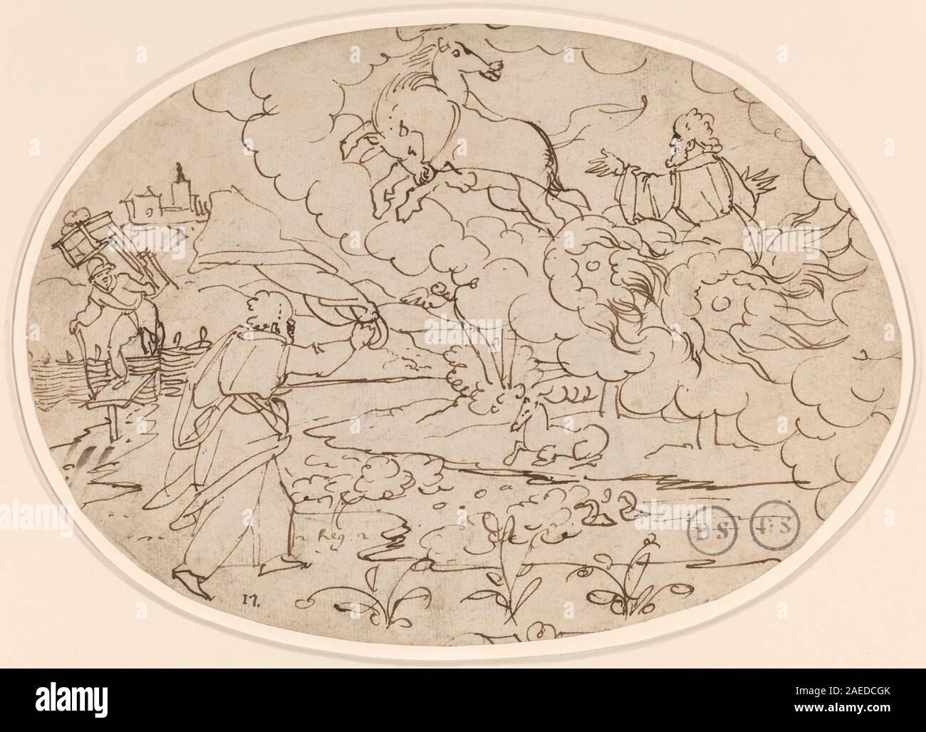 Hans Jakob Nüscheler, Elisha Regarder Elie dans les chars fougueux, c 1600 Elisée Regarder Elie dans les chars fougueux ; c. 1600 Banque D'Images Hans Jakob Nüscheler, Elisha Regarder Elie dans les chars fougueux, c 1600 Elisée Regarder Elie dans les chars fougueux ; c. 1600 Banque D'Images