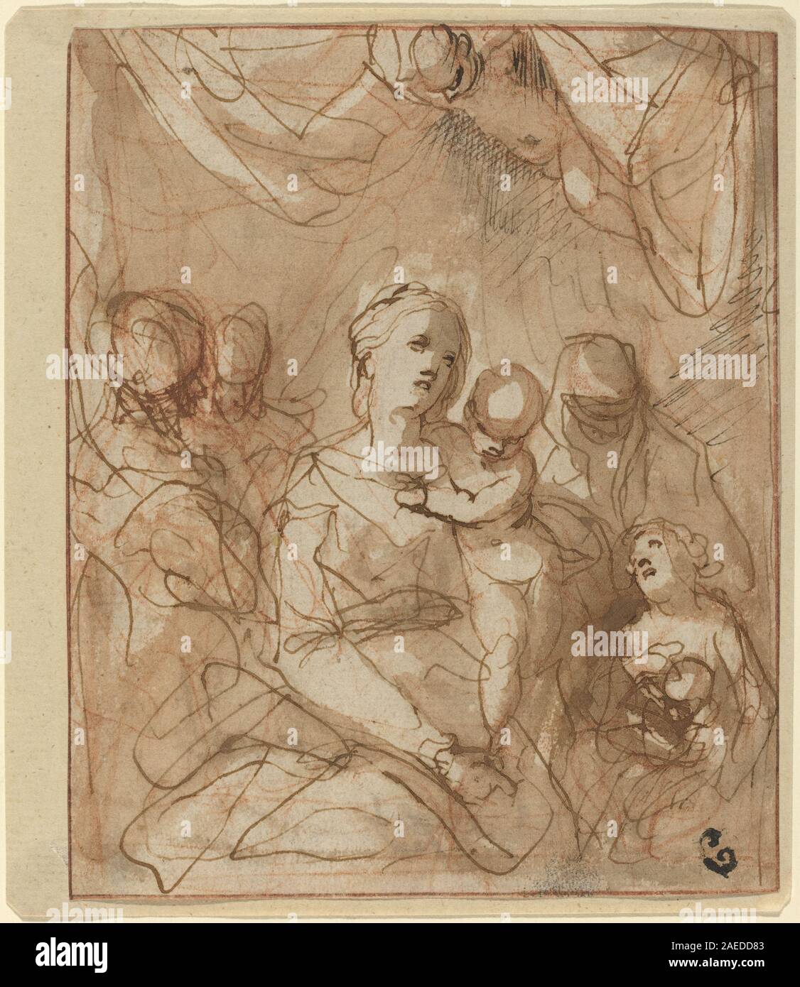 Hans Rottenhammer, La Vierge et l'Enfant Jésus avec Saints, c 1600 La Vierge et l'Enfant Jésus avec Saints ; c. 1600 Banque D'Images Hans Rottenhammer, La Vierge et l'Enfant Jésus avec Saints, c 1600 La Vierge et l'Enfant Jésus avec Saints ; c. 1600 Banque D'Images