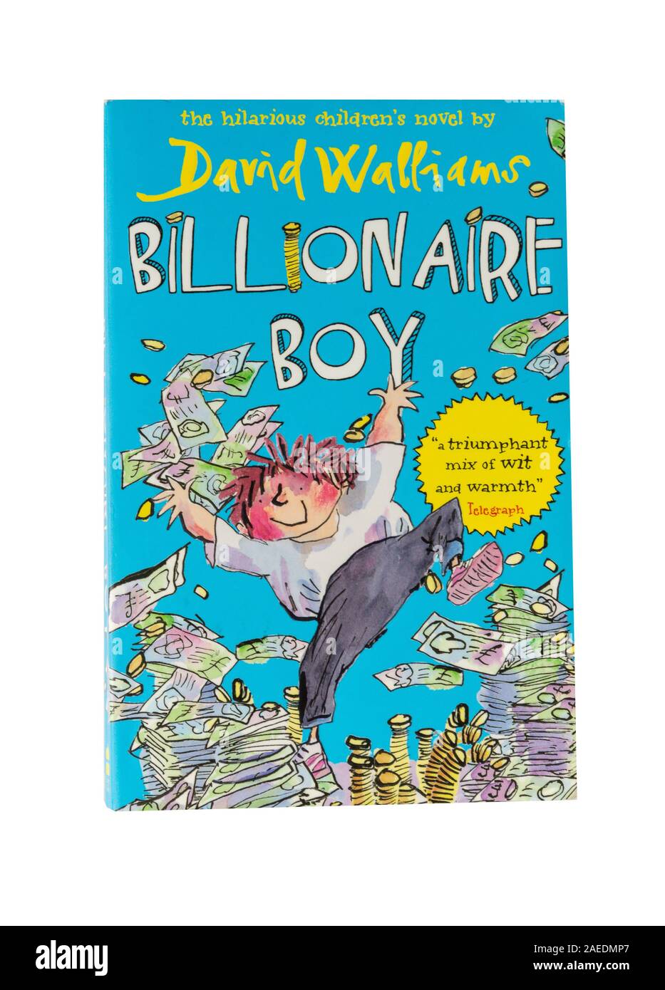 David Walliams milliardaire 'Boy' children's book, Greater London, Angleterre, Royaume-Uni Banque D'Images