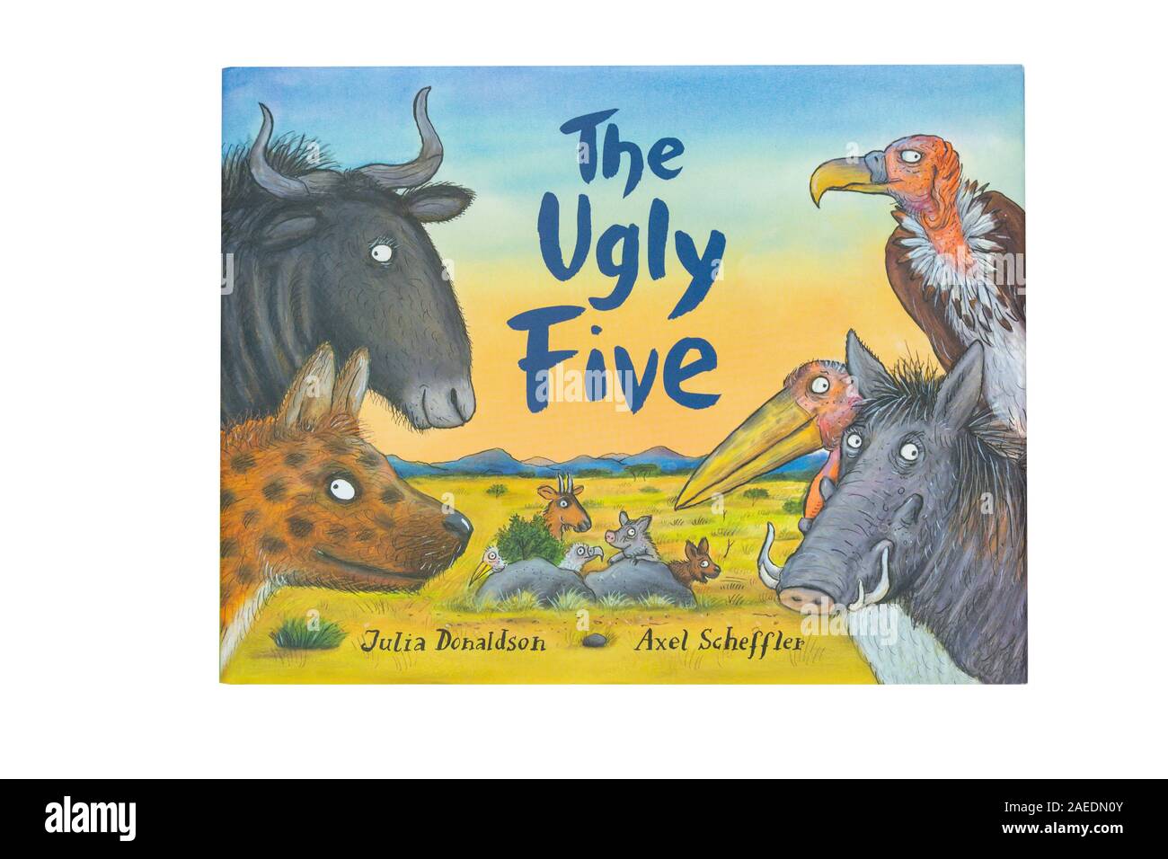 'Le Laid cinq' children's book de Julia Donaldson et Axel Scheffler, Greater London, Angleterre, Royaume-Uni Banque D'Images
