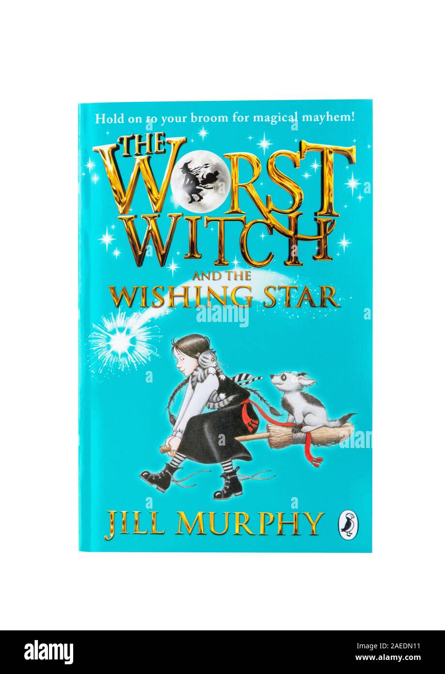 "La pire sorcière et l'étoile' le livre d'enfants de Jill Murphy, Greater London, Angleterre, Royaume-Uni Banque D'Images