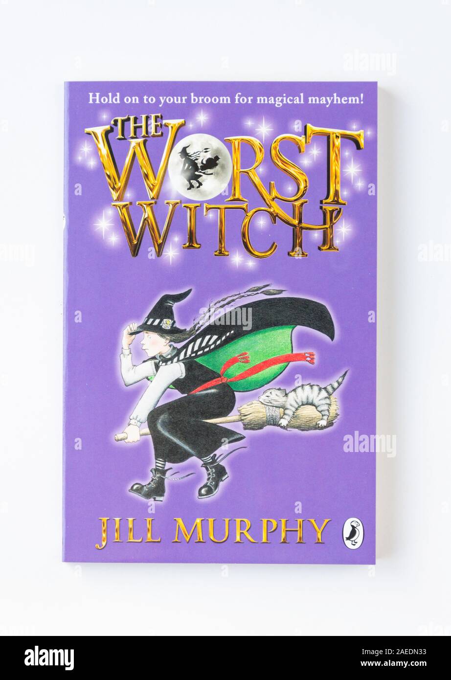 "La pire des sorcières le livre d'enfants de Jill Murphy, Greater London, Angleterre, Royaume-Uni Banque D'Images