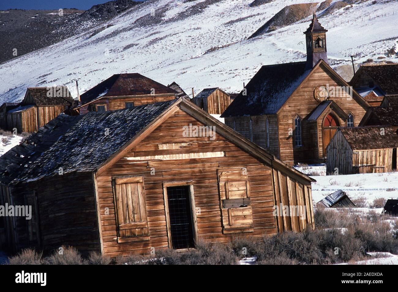 Ville de Californie Bodie Banque D'Images