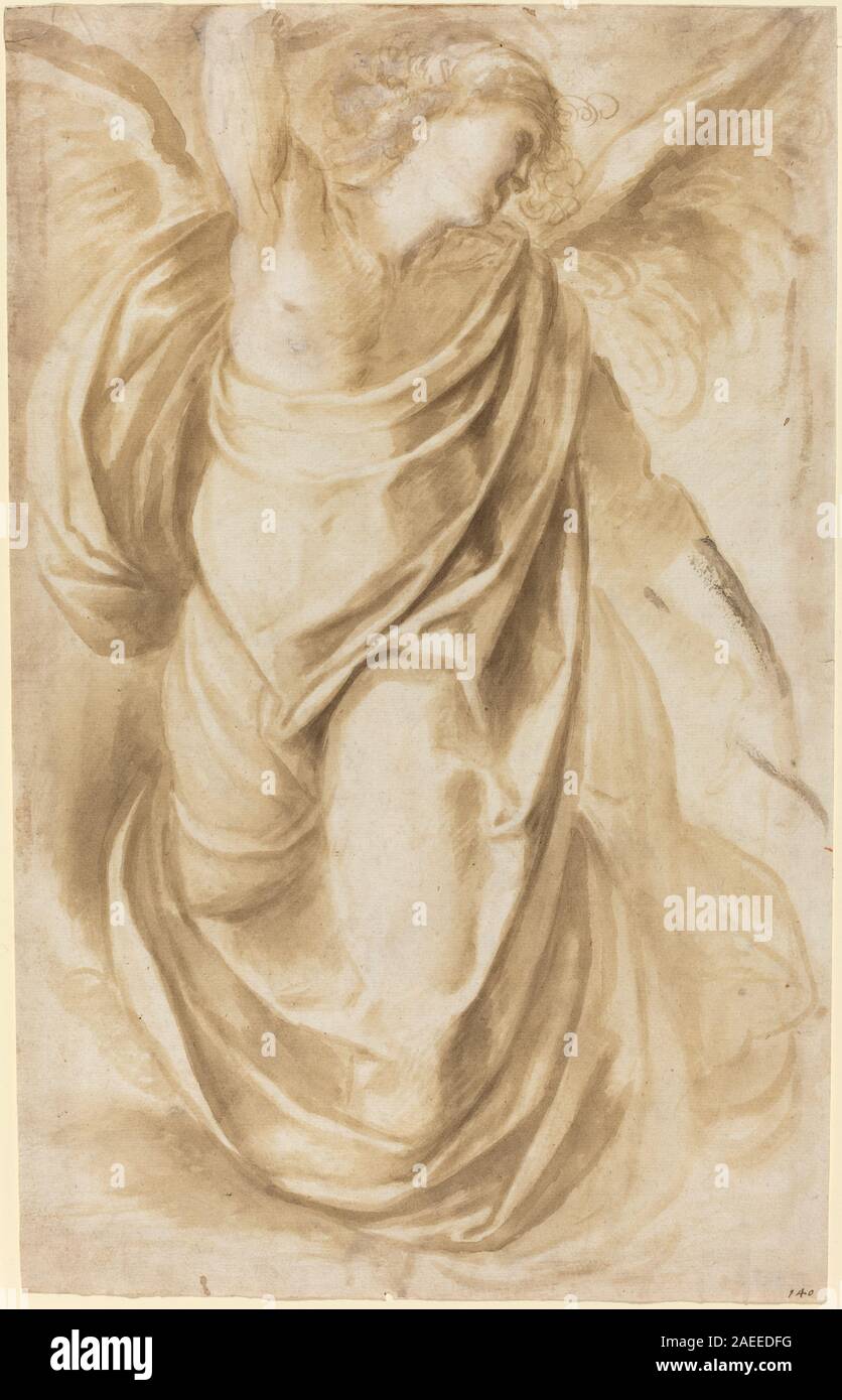 L'italien du 17e siècle, un ange, un ange c 1600 ; c. 1600 Banque D'Images L'italien du 17e siècle, un ange, un ange c 1600 ; c. 1600 Banque D'Images