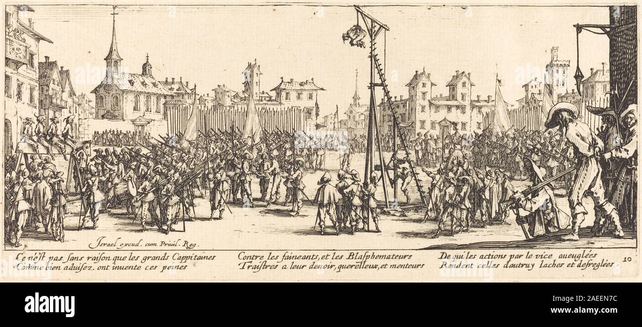 R-20100422-0078.jpgJacques Callot, le Strappado, c 1633 Jacques Callot (Français, 1592 - 1635 ), le Strappado, ch. 1633, gravure, Rosenwald Collection 1943.3.2223 Banque D'Images