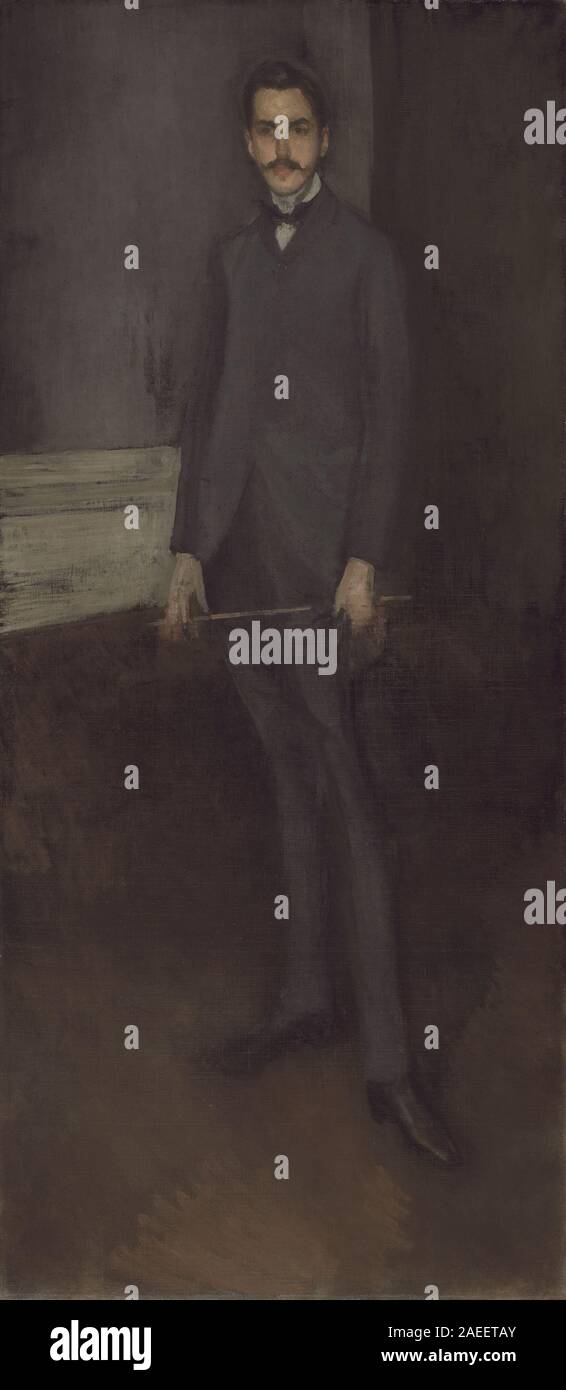 James McNeill Whistler, George W Vanderbilt, 1897-1903 George W. ; Vanderbilt 1897/1903 Banque D'Images
