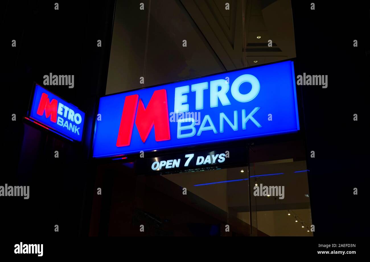 Nouvelle succursale de banque métro dans le centre de Liverpool, Royaume-Uni Banque D'Images