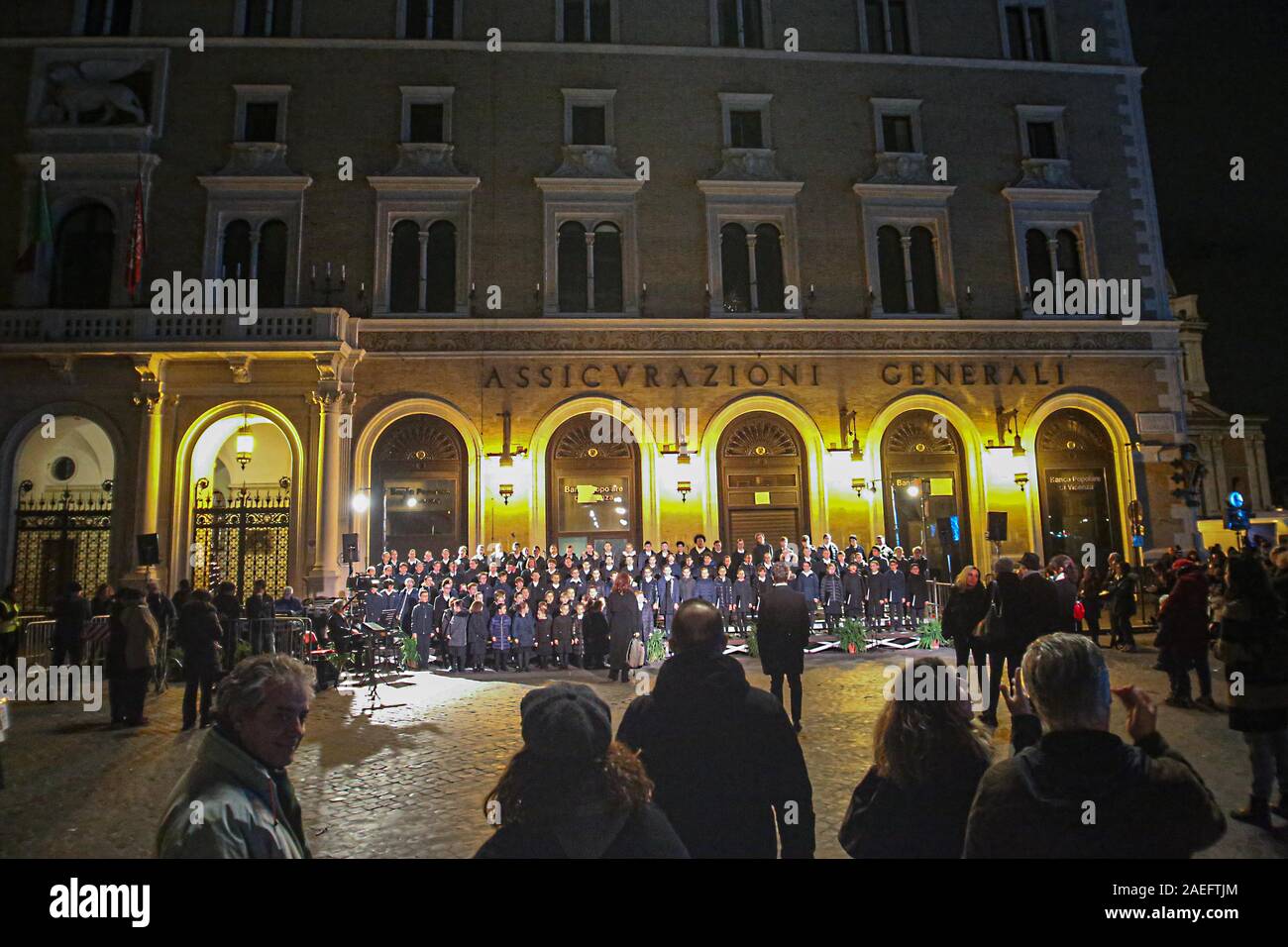 ROMA - PIAZZA VENEZIA Banque D'Images