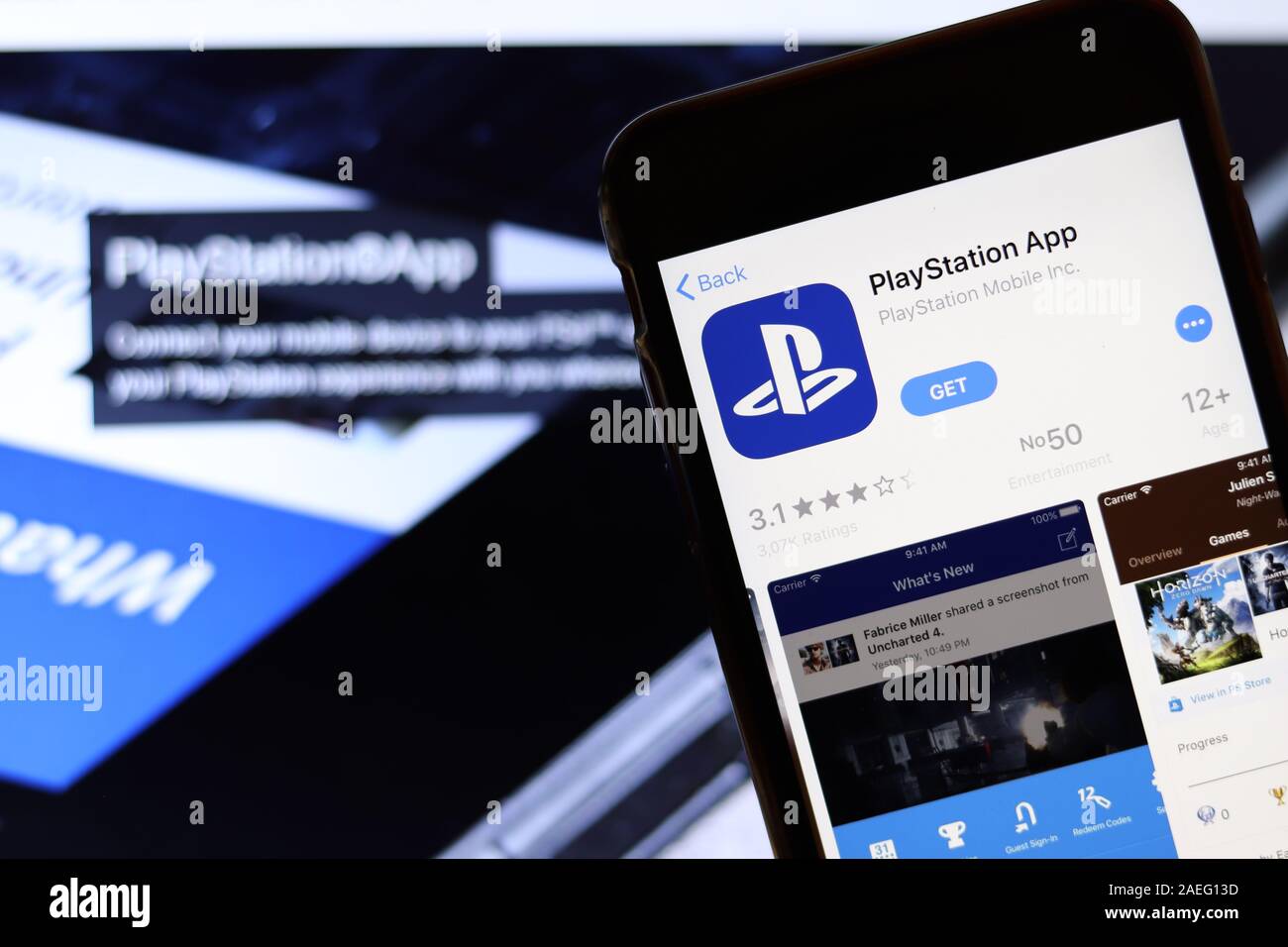 Logo de l'application playstation Banque de photographies et d’images à ...