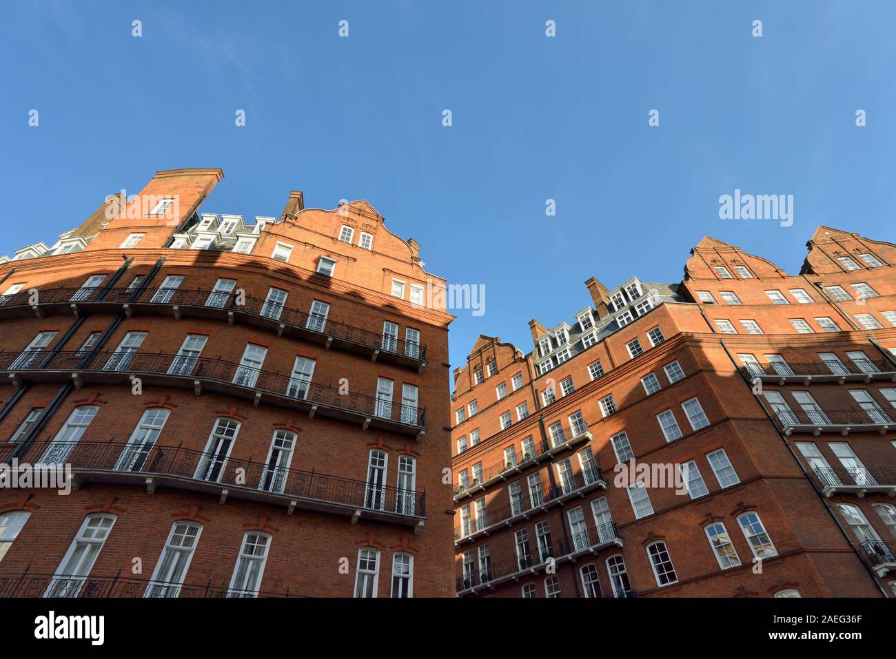 Hôtels particuliers Albert Hall, Kensington Gore, Kensington and Chelsea, Londres, Royaume-Uni Banque D'Images