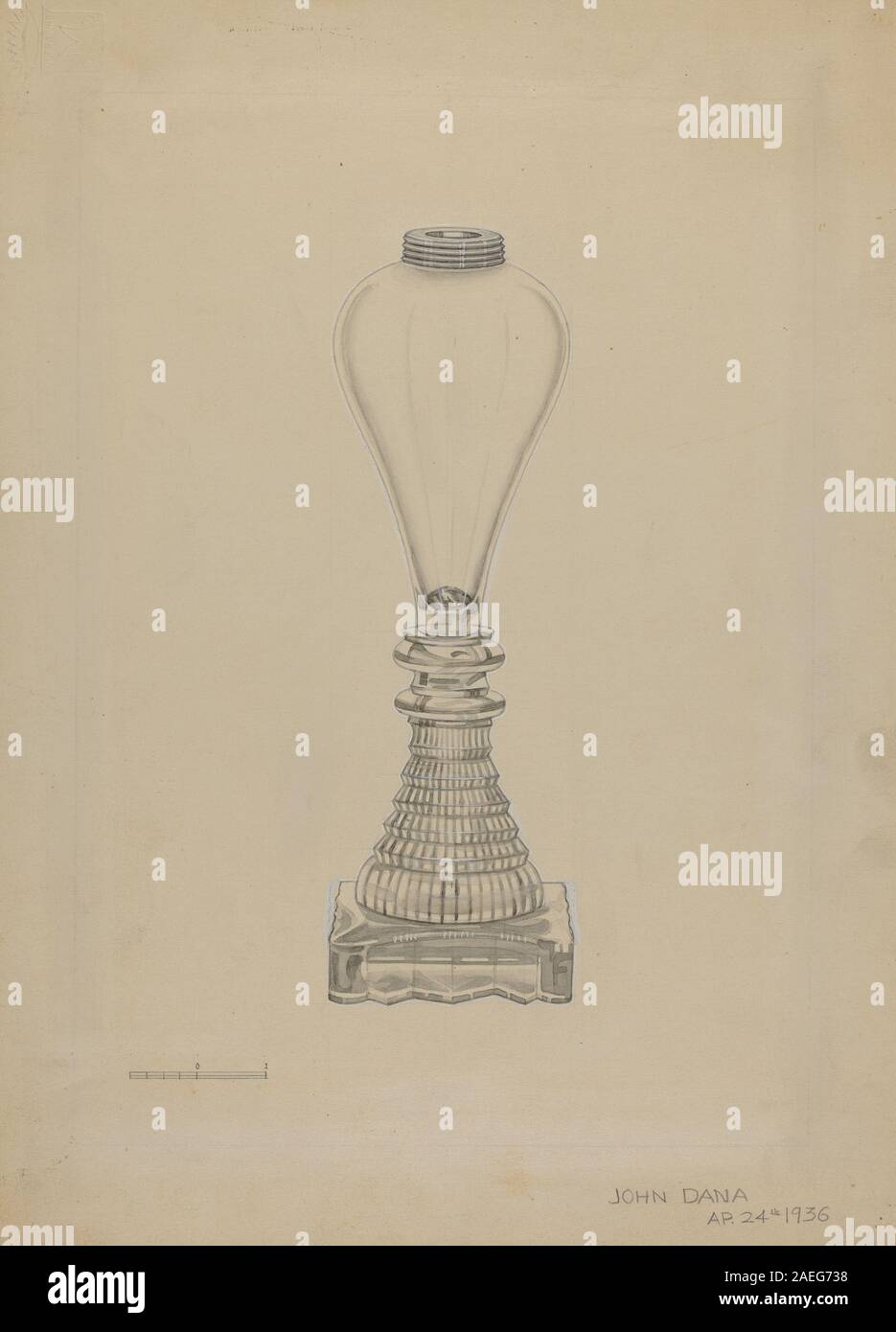 John Dana, Lampe, lampe 1936 ; 1936date Banque D'Images