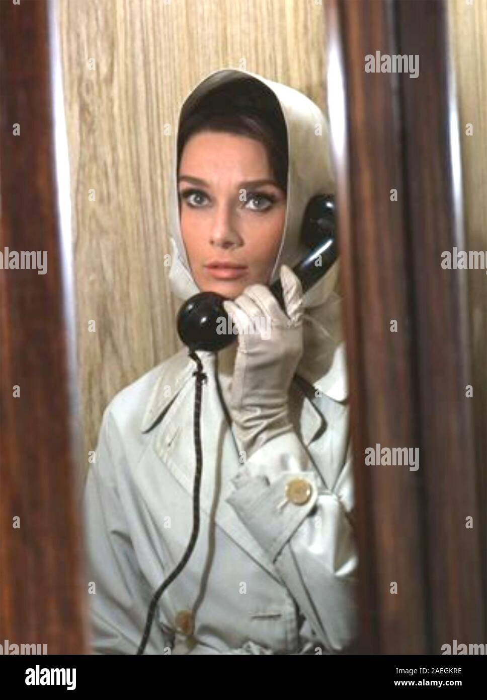 CHARADE 1963 Universal Pictures film avec Audrey Hepburn Banque D'Images