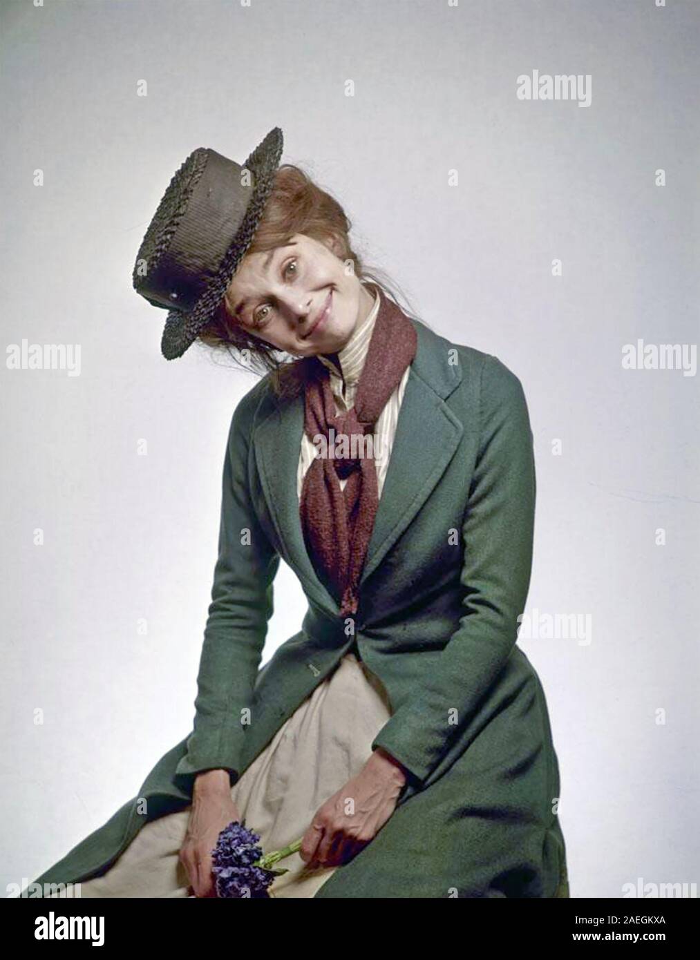 MY FAIR LADY 1964 Warner Bros film avec Audrey Hepburn Banque D'Images