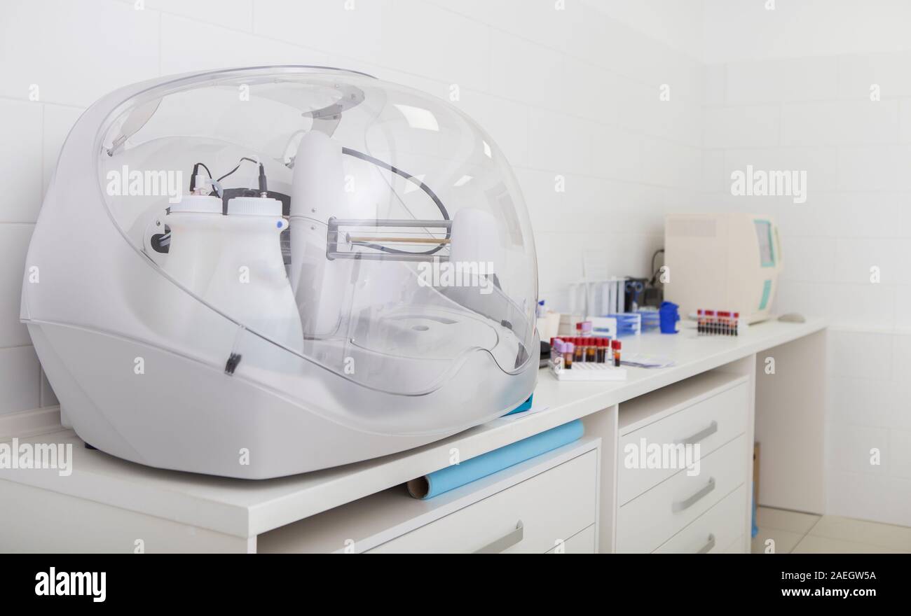 Laboratoire médical avec un équipement de haute qualité pour le diagnostic Banque D'Images