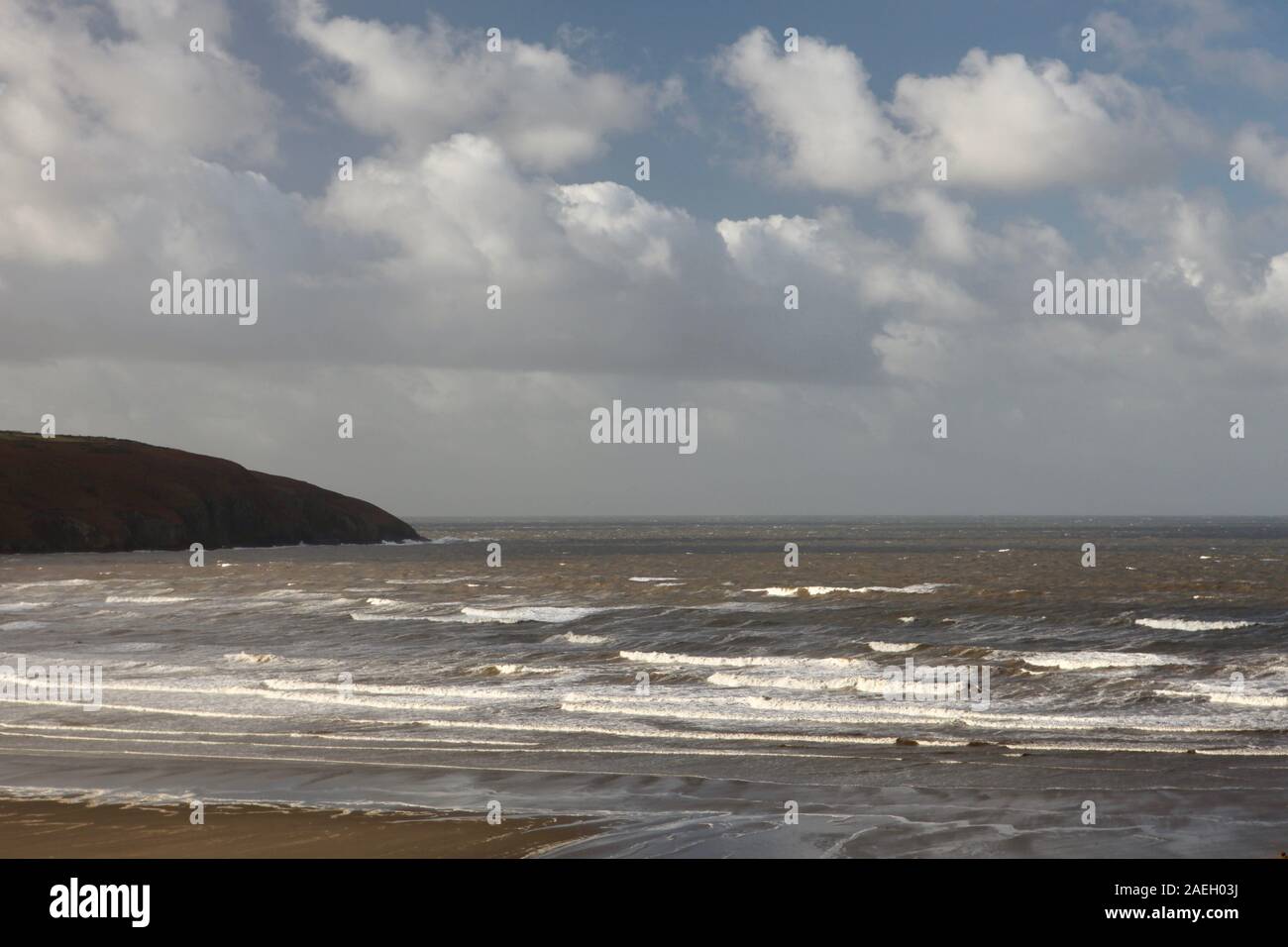 Poppit Sands, Pembrokeshire Banque D'Images