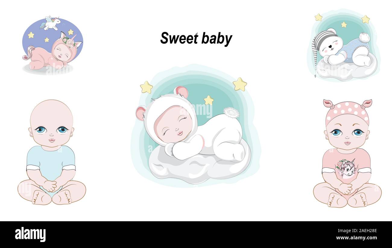 Mignon Bebe Fille Et Garcon Ensemble Nouveau Ne Autocollants Collection Photo En Dessin A La Main Style Cartoon Pour T Shirt Porter Print Design Carte De Vœux Image Vectorielle Stock Alamy Mignon Bebe Fille Et Garcon Ensemble Nouveau Ne Autocollants Collection Photo En Dessin A La Main Style Cartoon Pour T Shirt Porter Print Design Carte De Vœux Image Vectorielle Stock Alamy