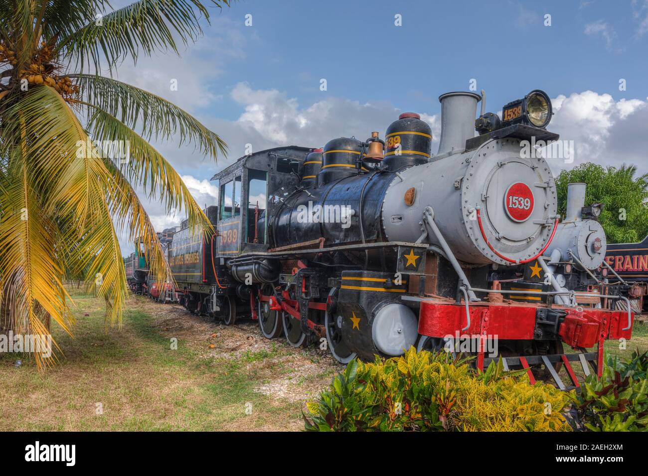 Museo de Agroindustria Azucarero Marcelo Salado, Remedios, Villa Clara, Cuba, l'Amérique du Nord Banque D'Images