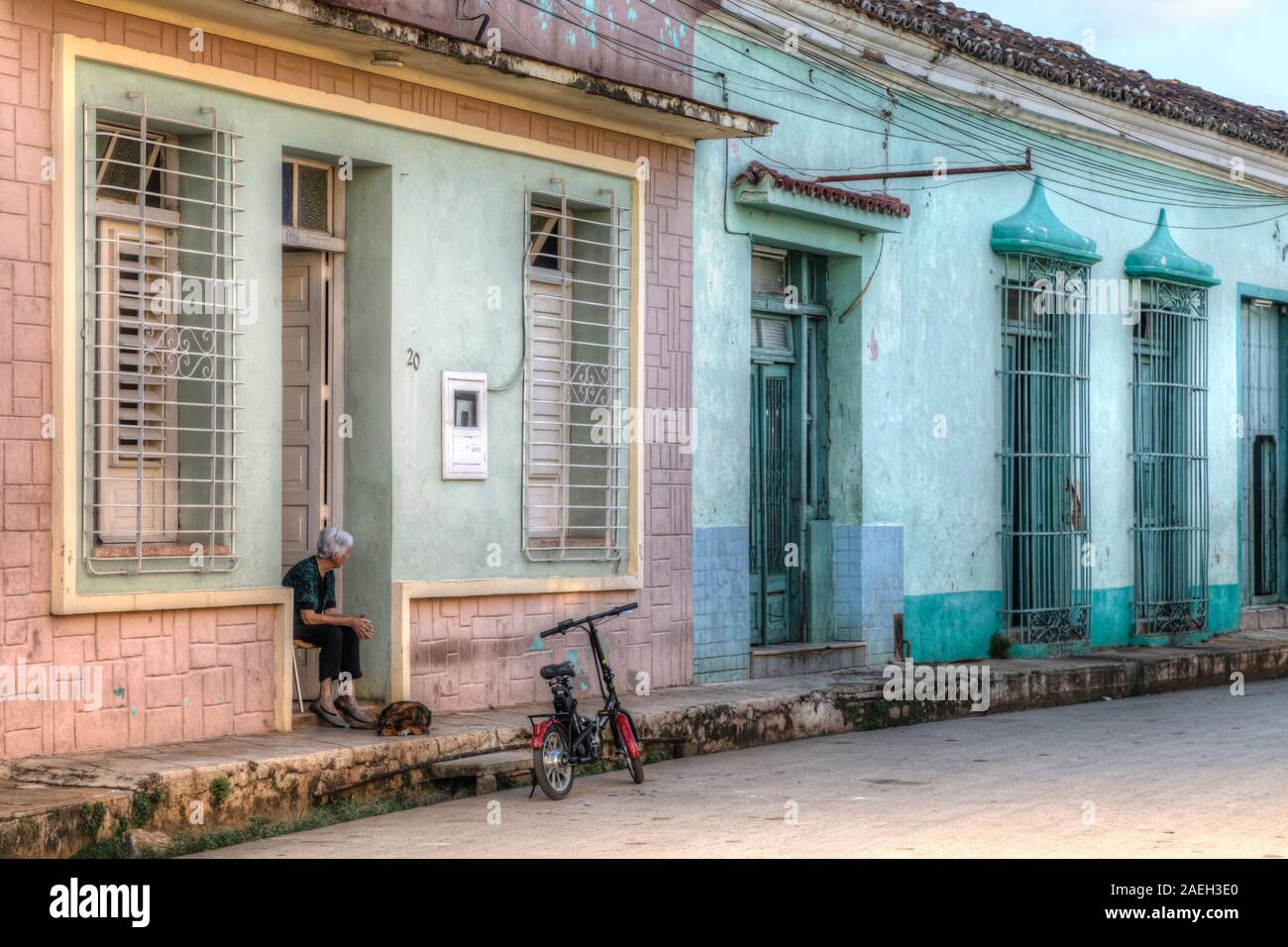 Remedios, Villa Clara, Cuba, l'Amérique du Nord Banque D'Images