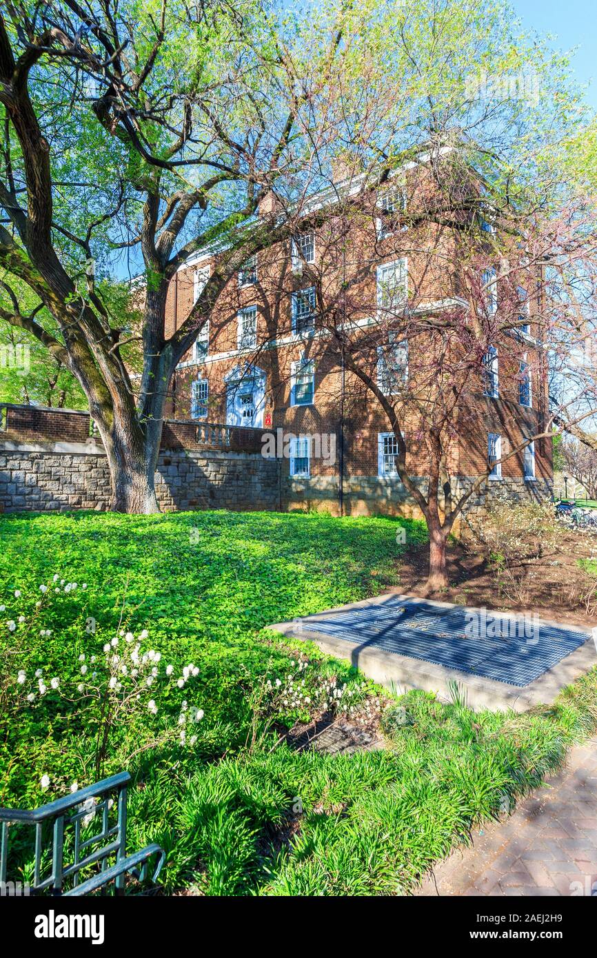 CHARLOTTESVILLE, VA, USA - 15 avril : Peters Chambre le 15 avril 2016 à l'Université de Virginie à Charlottesville, en Virginie. Banque D'Images