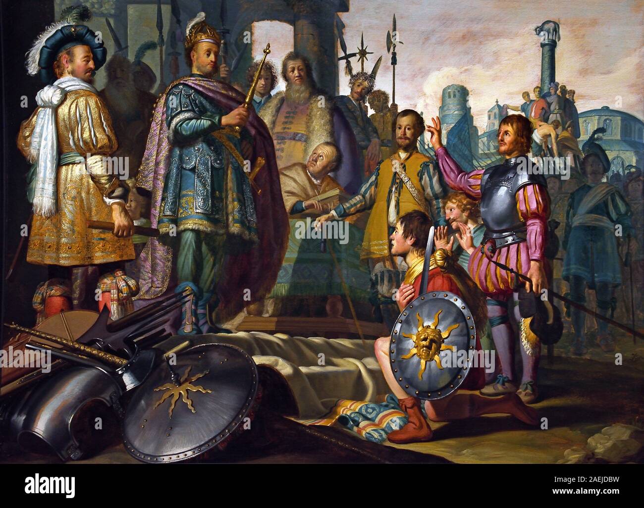 La peinture d'histoire 1626 Rembrandt Harmenszoon van Rijn 1606-1669 Néerlandais, les Pays-Bas, la Hollande, Banque D'Images