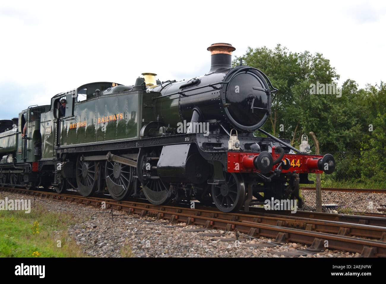 Train à vapeur Didcot Railway Centre, Didcot Parkway, Didcot, UK Banque D'Images