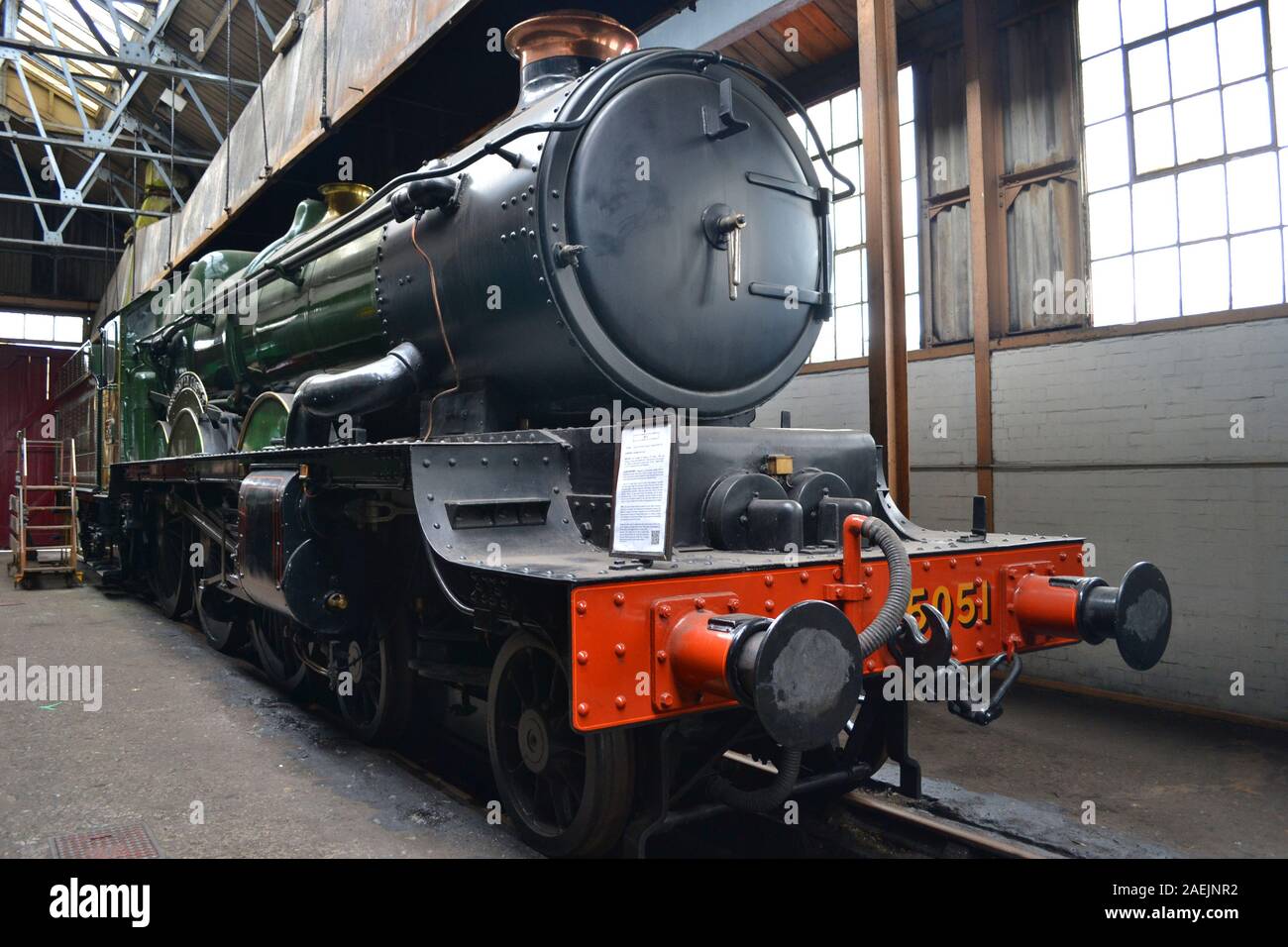 Train à vapeur Didcot Railway Centre, Didcot Parkway, Didcot, UK Banque D'Images
