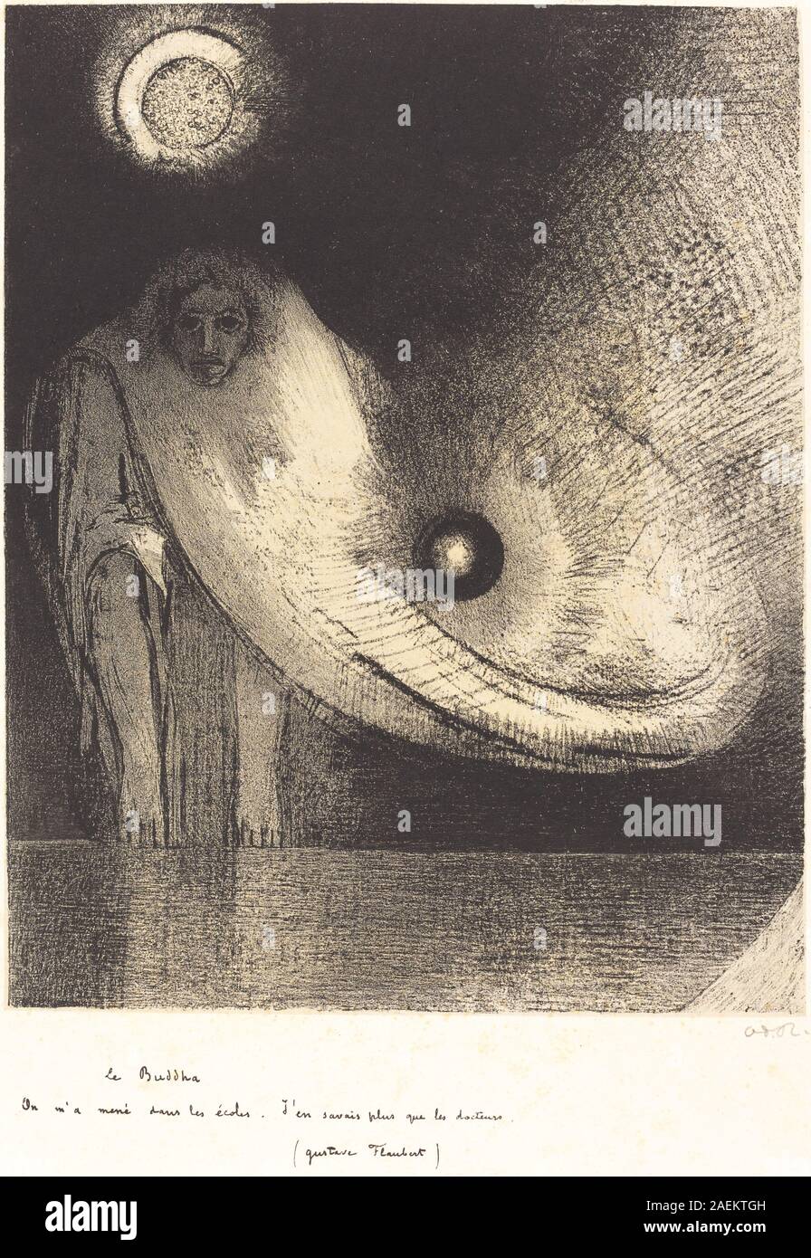 Odilon Redon, le Bouddha, Le Bouddha ; 1895 1968date Banque D'Images