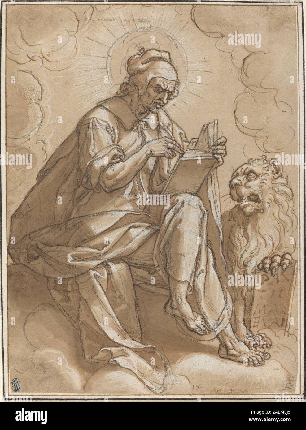 Peter Heinrich Aldegrever franc après après Carl Gustav Carus, Saint Marc l'Évangéliste, c 1600 Saint Marc l'Évangéliste ; c. 1600 Banque D'Images Peter Heinrich Aldegrever franc après après Carl Gustav Carus, Saint Marc l'Évangéliste, c 1600 Saint Marc l'Évangéliste ; c. 1600 Banque D'Images
