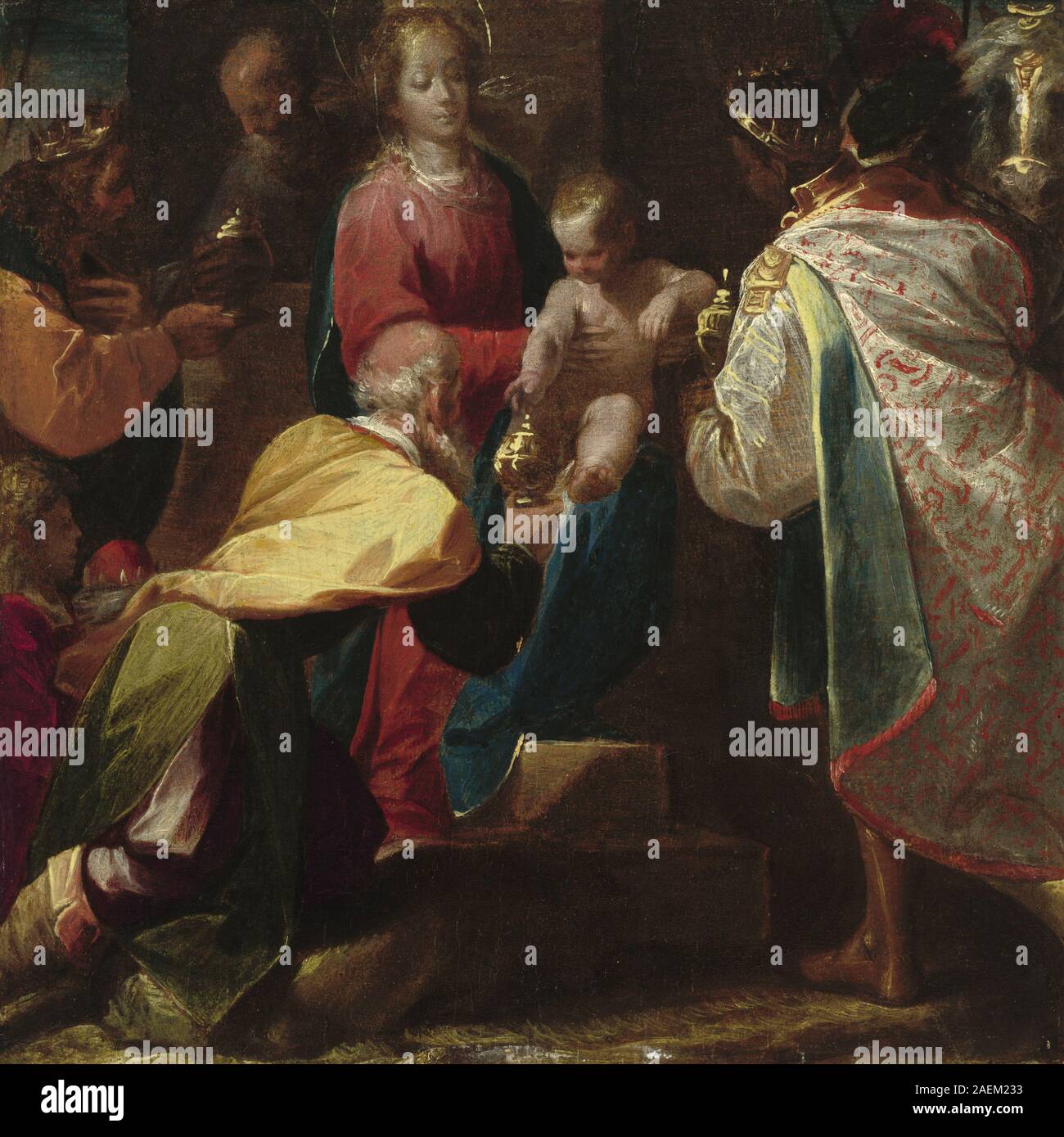 Pier Francesco Mazzucchelli, appelé Morazzone, l'Adoration des Mages, c 1600 l'Adoration des Mages ; c. 1600 Banque D'Images Pier Francesco Mazzucchelli, appelé Morazzone, l'Adoration des Mages, c 1600 l'Adoration des Mages ; c. 1600 Banque D'Images