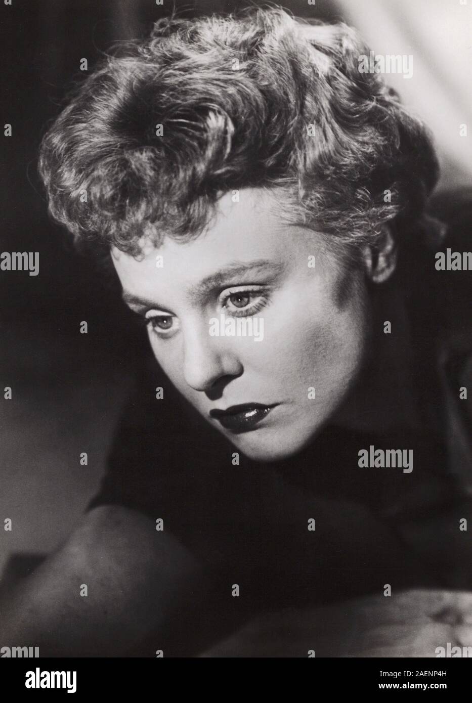 Eva Ingeborg Scholz, deutsche Schauspielerin, Deutschland Mitte 1950er Jahre. L'actrice allemande Eva Ingeborg Scholz, Allemagne milieu des années 1950. Banque D'Images