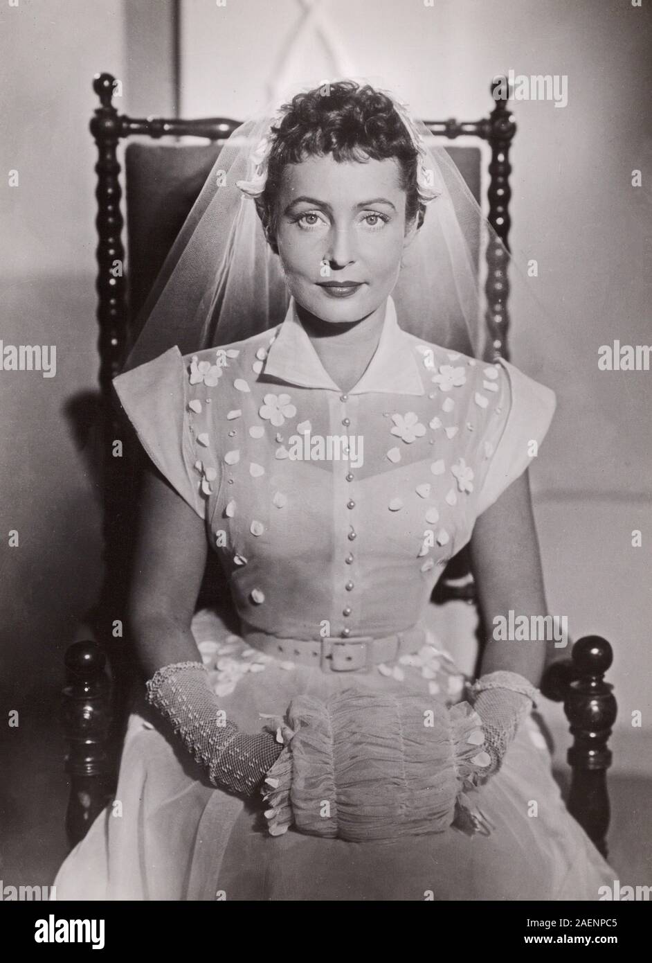 Hannelore Schroth, deutsche Schauspielerin, Deutschland frühe 1950er Jahre. L'actrice allemande Hannelore Schroth, Allemagne au début des années 50. Banque D'Images